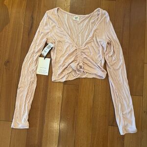 Aritzia Sunday Best Vida Longsleeve Top NWT